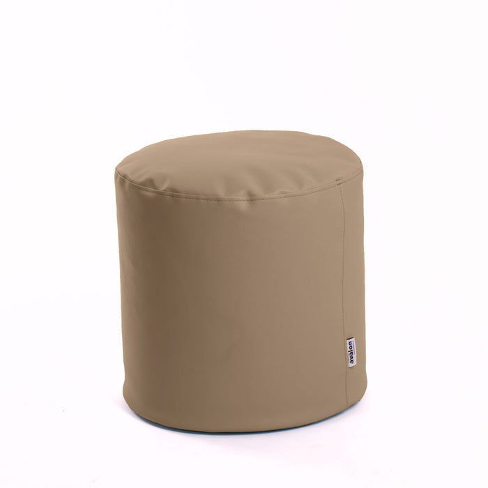 Avalon Pouf Cilindro Mamba Similpelle Trendy Diam. 45 cm, Alt. 45 cm