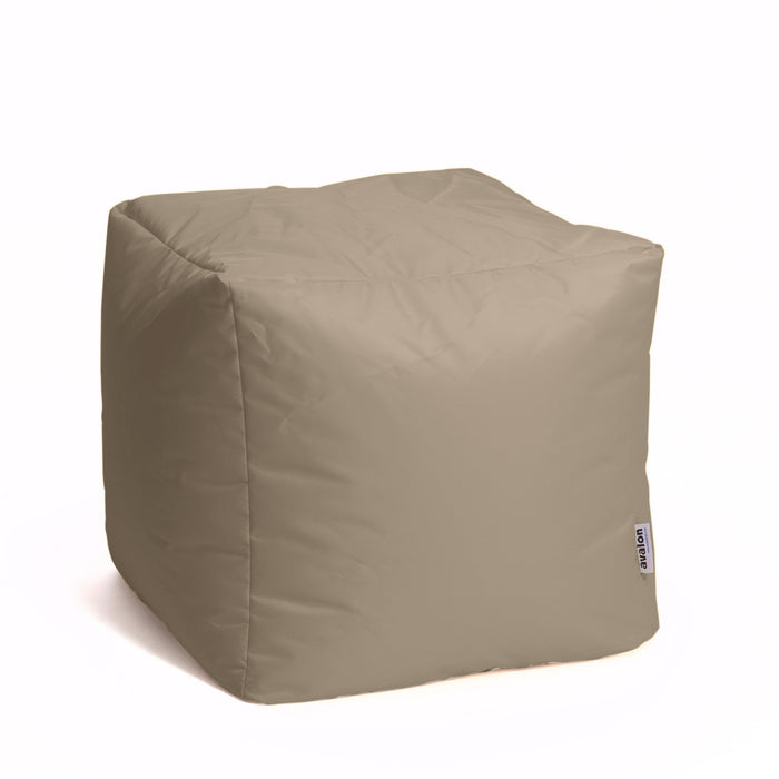 Avalon Pouf Poltrona Cubo Jive Made in Italy di dimensioni 50x50x H 45cm
