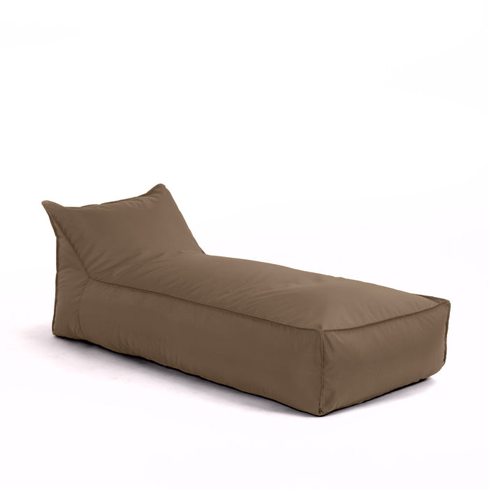 Pouf Lettino Badd L Jive per Interno Sfoderabile con Sacca interna, Imbottito, Antistrappo, Impermeabile, Dim 70x160 cm