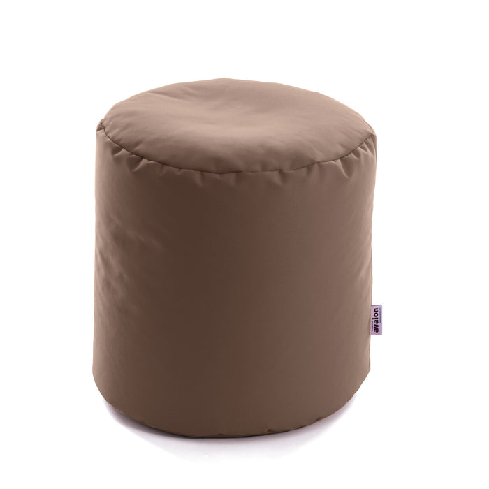 Avalon Pouf Poltrona Cilindro Jive Made in Italy di dimensioni 45x45 cm