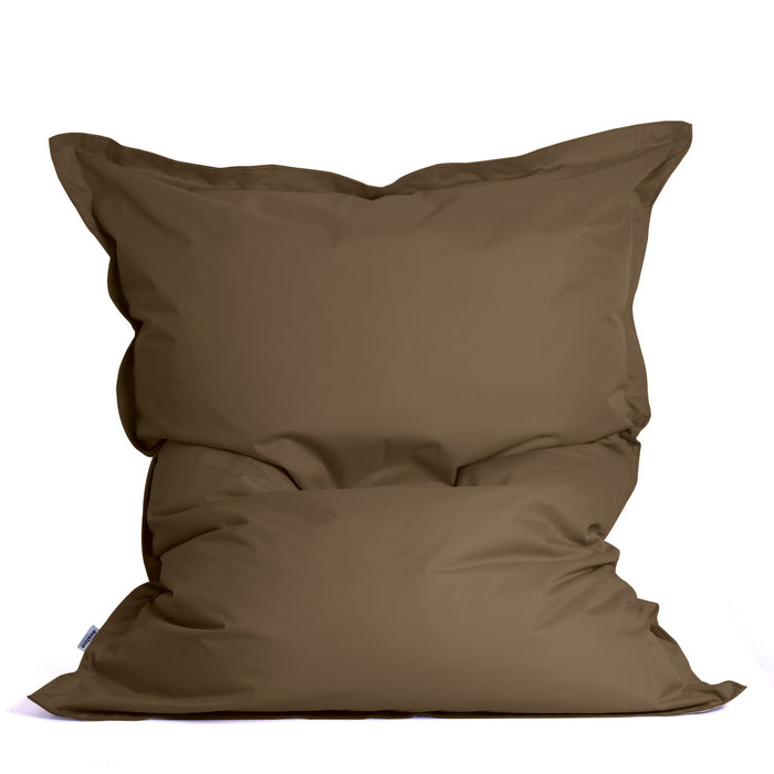 Pouf Cuscino Thin Grande in tessuto antistrappo impermeabile Jive con Sacca interna per interno dim.175x140 cm