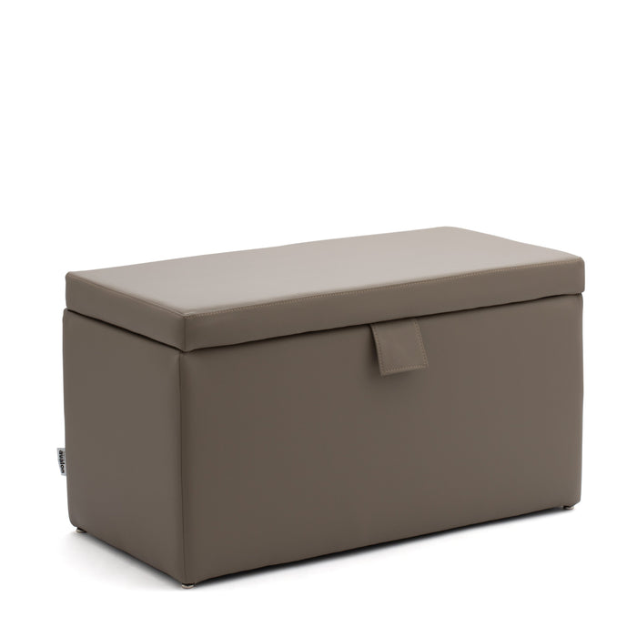 Pouf Contenitore PLUTO 82 cm Finta pelle Trendy - Avalon