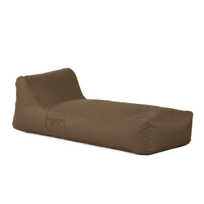 Pouf Lettino Gaia in tessuto Jive per interno dim 190x80 cm