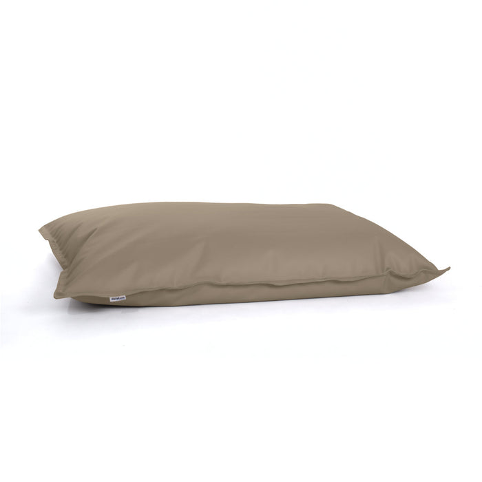 Pouf Poltrona Cuscino Thin medio in finta pelle antimacchia jazz per interno dim.90x135 cm