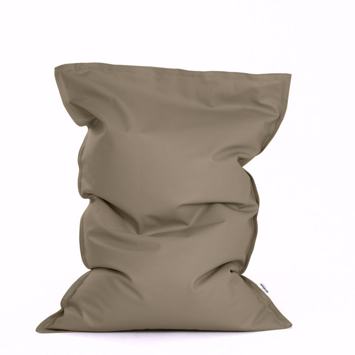 Pouf Poltrona Cuscino Thin medio in finta pelle antimacchia jazz per interno dim.90x135 cm