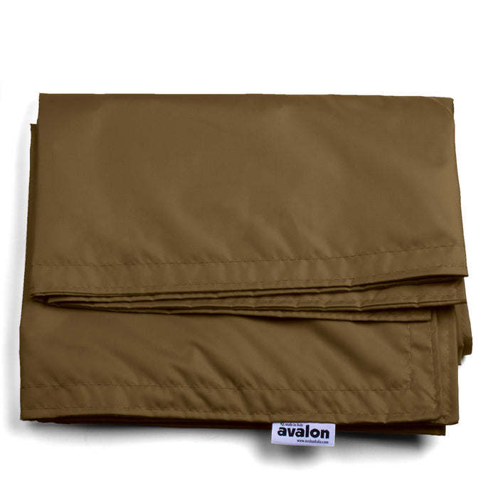 Pouf Cuscino Thin medio sacca vuota in tessuto antistrappo impermeabile Jive per interno dim.135x90 cm