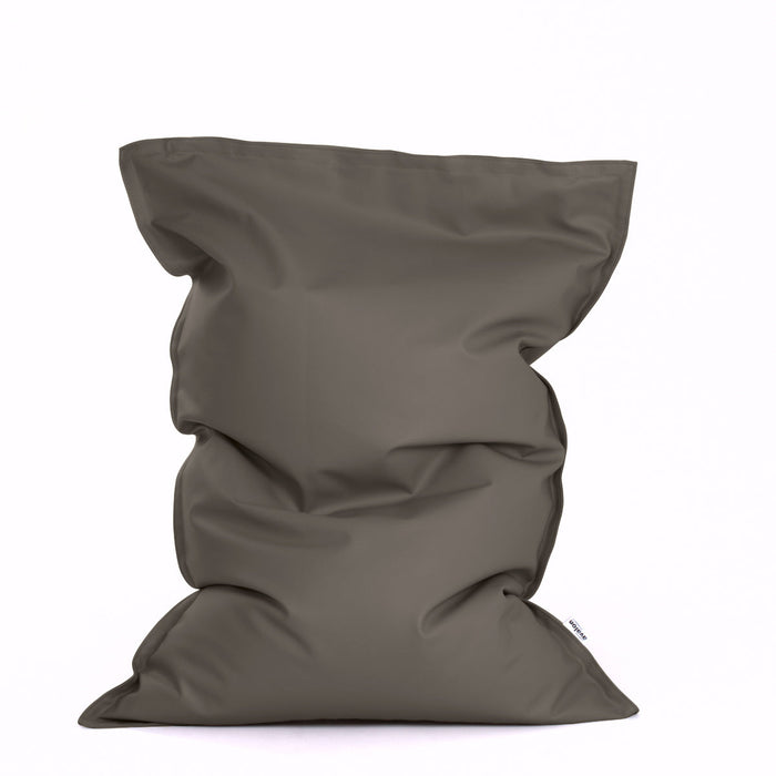 Pouf Poltrona Cuscino Thin medio in finta pelle antimacchia jazz per interno dim.90x135 cm