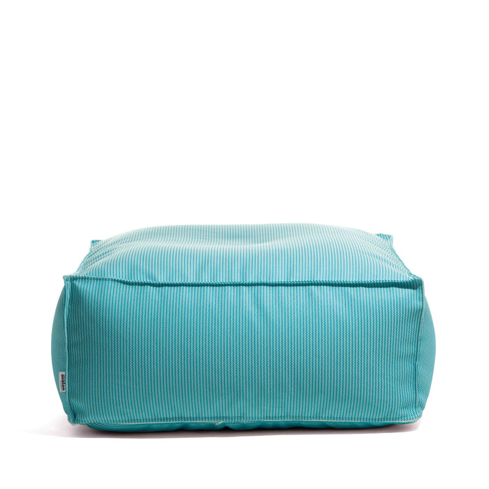 Pouf Deluz per esterno in tessuto Funny dim: 98x98x40 cm