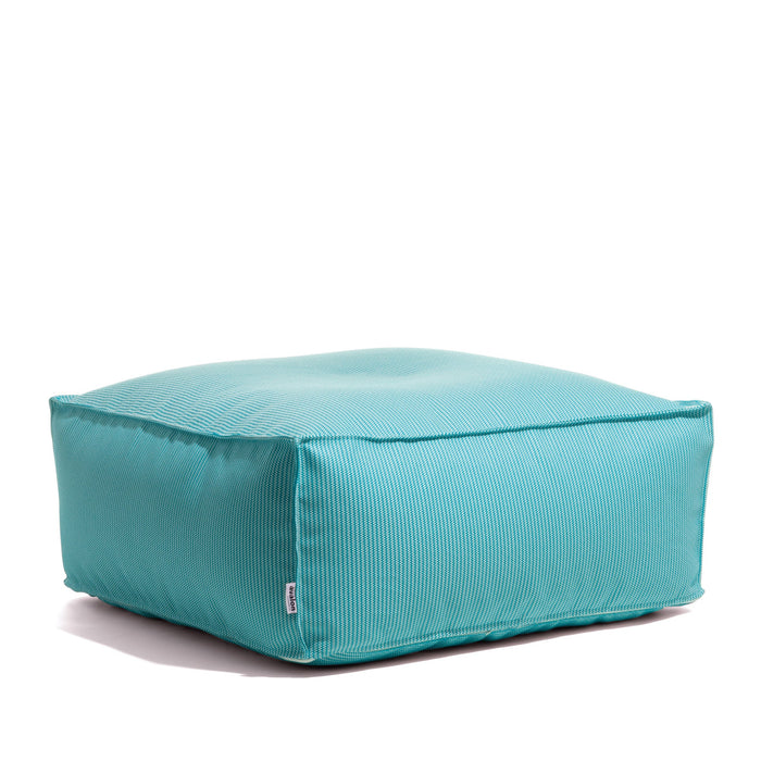 Pouf Deluz per esterno in tessuto Funny dim: 98x98x40 cm