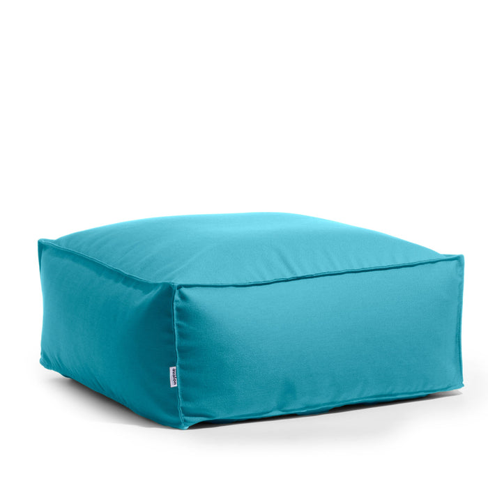 Pouf Deluz per esterno in tessuto Funny dim: 98x98x40 cm