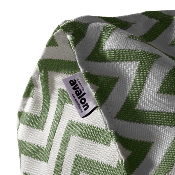 Pouf poltrona 1 posto Deluz per esterno in tessuto Funny dim: 98x98x65 cm