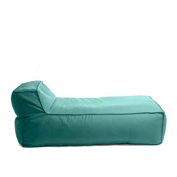 Pouf Letto Deluz Avalon in tessuto Tropical per esterno. Dim: 165x98x65 cm