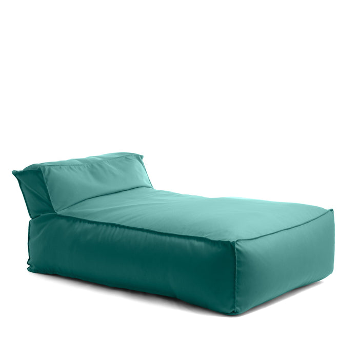 Pouf Letto Deluz Avalon in tessuto Tropical per esterno. Dim: 165x98x65 cm