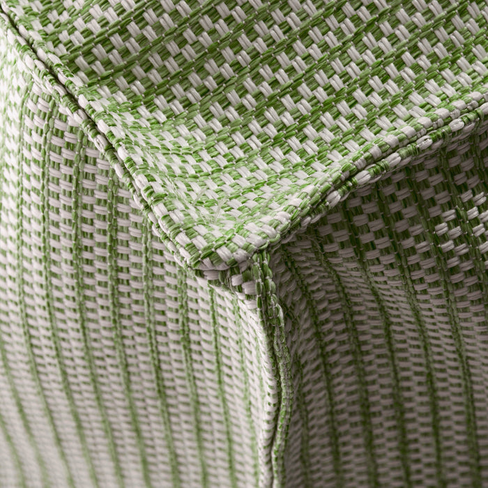 Pouf Deluz per esterno in tessuto Funny dim: 98x98x40 cm