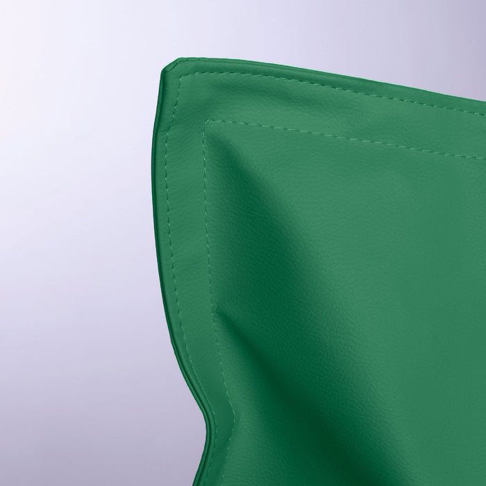 Pouf Poltrona Cuscino Thin medio in finta pelle antimacchia Mamba per esterno dim.90x135 cm
