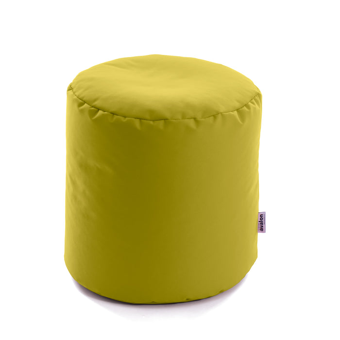 Avalon Pouf Poltrona Cilindro Jive Made in Italy di dimensioni 50x45x45cm