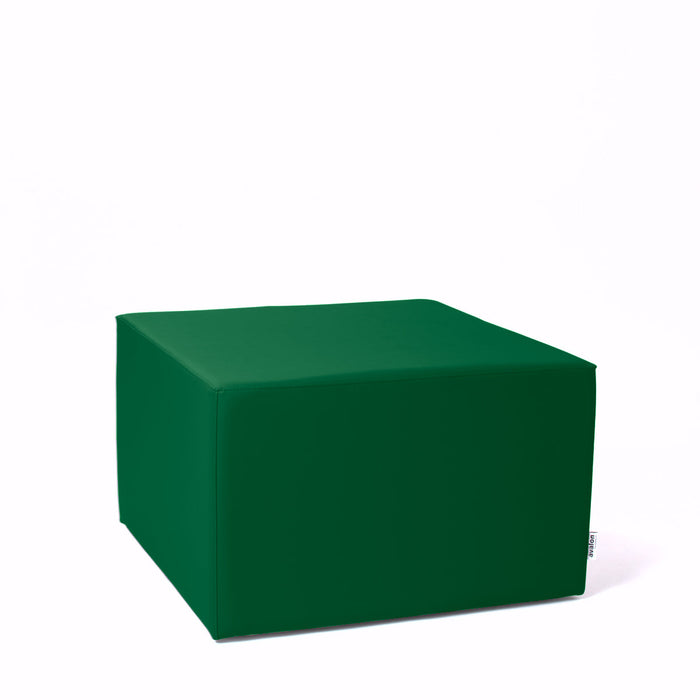 Avalon Tavolino Pouf Cubo rigido in Similpelle Mamba Trendy Classe 1-IM Ignifugo per Interno ed Esterno. Dim: Larg 70cm X Prof 70cm X Alt 40 Cm