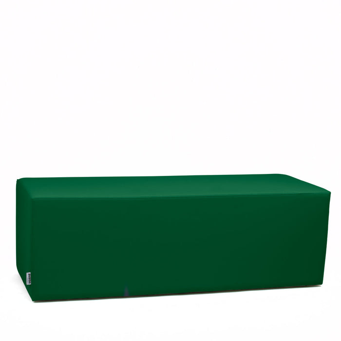 Avalon Pouf Rigido Rettangolo Similpelle Mamba Trendy Classe 1-IM Ignifugo per Interno ed Esterno. Dim: Larg. 150 cm X Prof. 45 cm X Alt. 43 cm