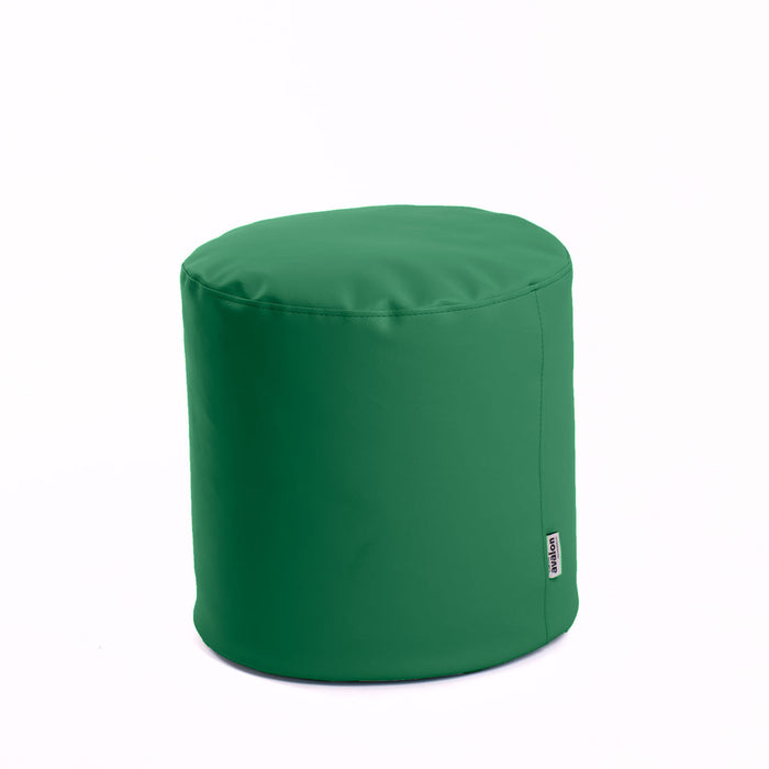 Avalon Pouf Cilindro Mamba Similpelle Trendy Diam. 45 cm, Alt. 45 cm