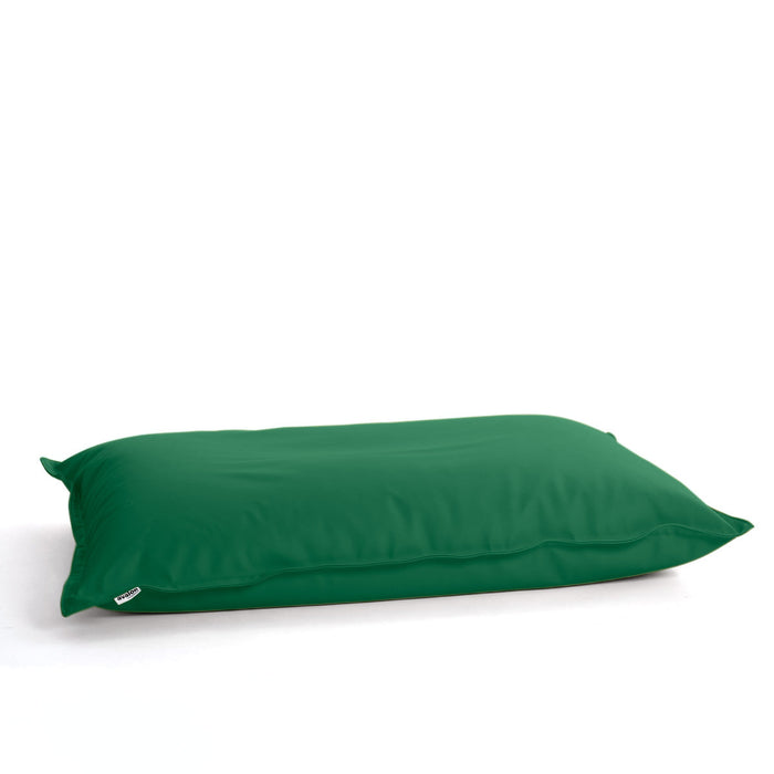 Pouf Poltrona Cuscino Thin medio in finta pelle antimacchia Mamba per esterno dim.90x135 cm