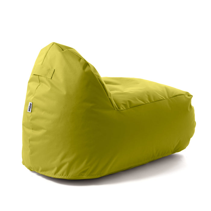 Pouf poltrona Arko Avalon in tessuto poliestere Jive Per Interno, Sfoderabile con Sacca Interna,  Dim. 80x100 cm