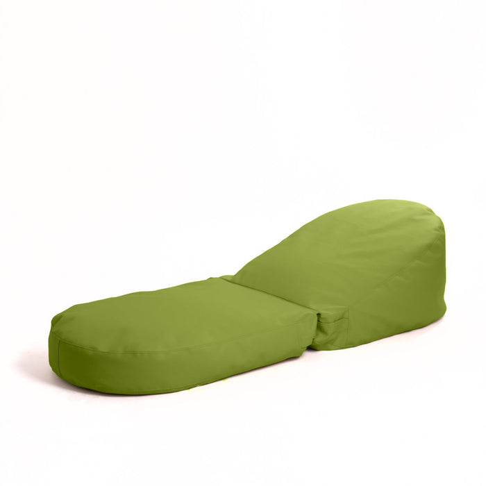 Avalon Pouf Poltrona/Letto Double Mamba in ecopelle Imbottito Made in Italy dim:  95X75 cm
