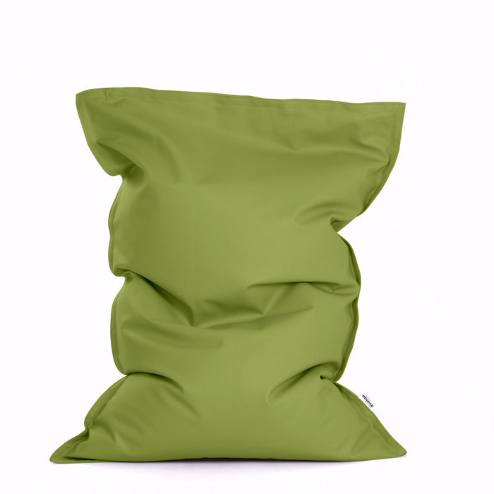 Pouf Poltrona Cuscino Thin medio in finta pelle antimacchia jazz per interno dim.90x135 cm