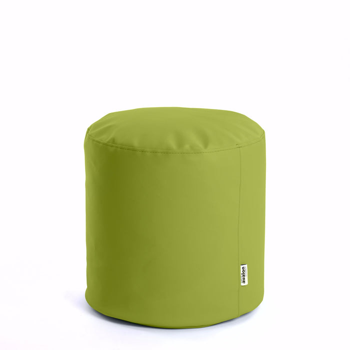 Avalon Pouf Cilindro Jazz Similpelle Diam. 45 cm, Alt. 45 cm