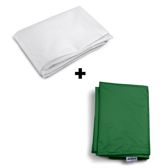 Pouf Cuscino Thin gigante sacca vuota in tessuto antistrappo impermeabile Jive per interno dim.200x140cm