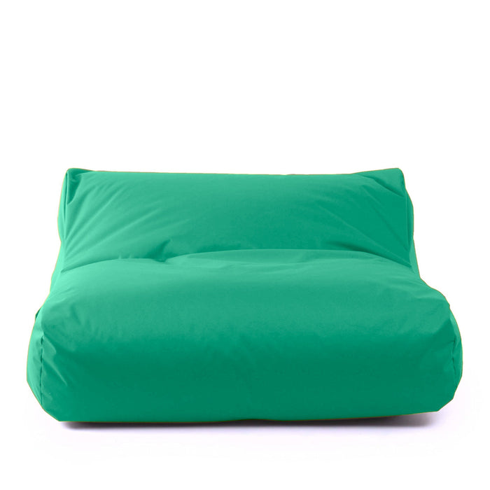 Pouf poltrona matrimoniale doppia XL Gaia in tessuto Jive per interno Dim: 125x120 cm