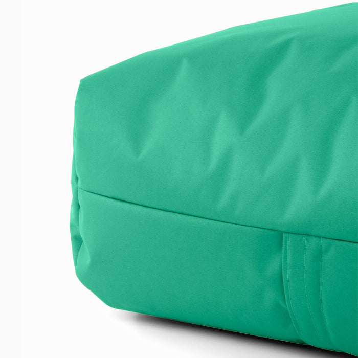 Pouf morbido Grande Quadrato Gaia in tessuto Jive per interno dim 80x80x30 cm