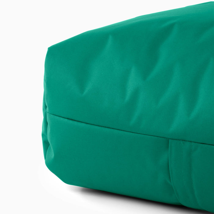Pouf morbido Grande Quadrato Gaia in tessuto Jive per interno dim 80x80x30 cm