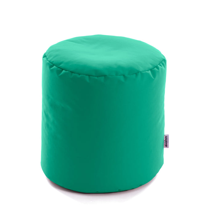 Avalon Pouf Poltrona Cilindro Jive Made in Italy di dimensioni 45x45 cm