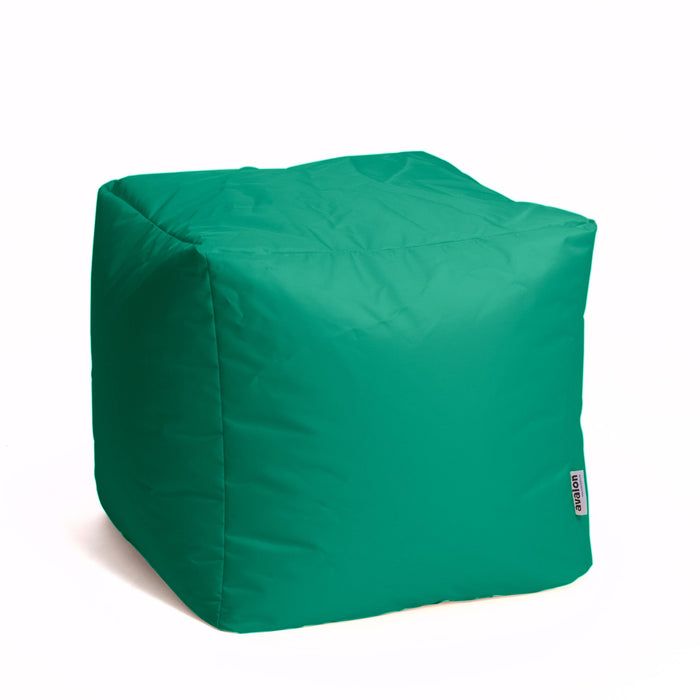 Avalon Pouf Poltrona Cubo Jive Made in Italy di dimensioni 50x50x H 45cm