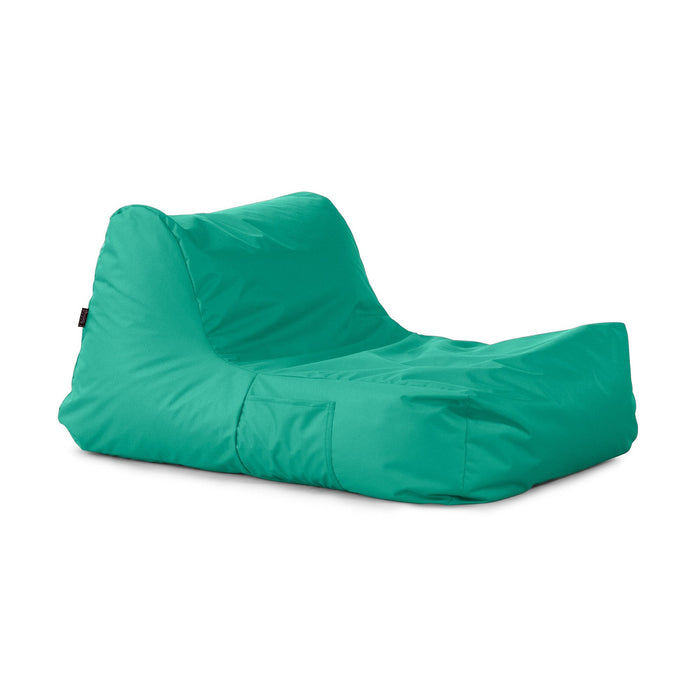 Pouf Poltrona Singola Gaia in tessuto Jive per interno dim 75x120 cm