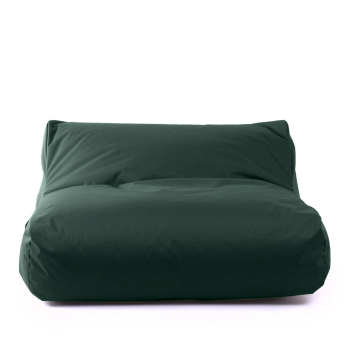 Pouf poltrona matrimoniale doppia XL Gaia in tessuto Jive per interno Dim: 125x120 cm