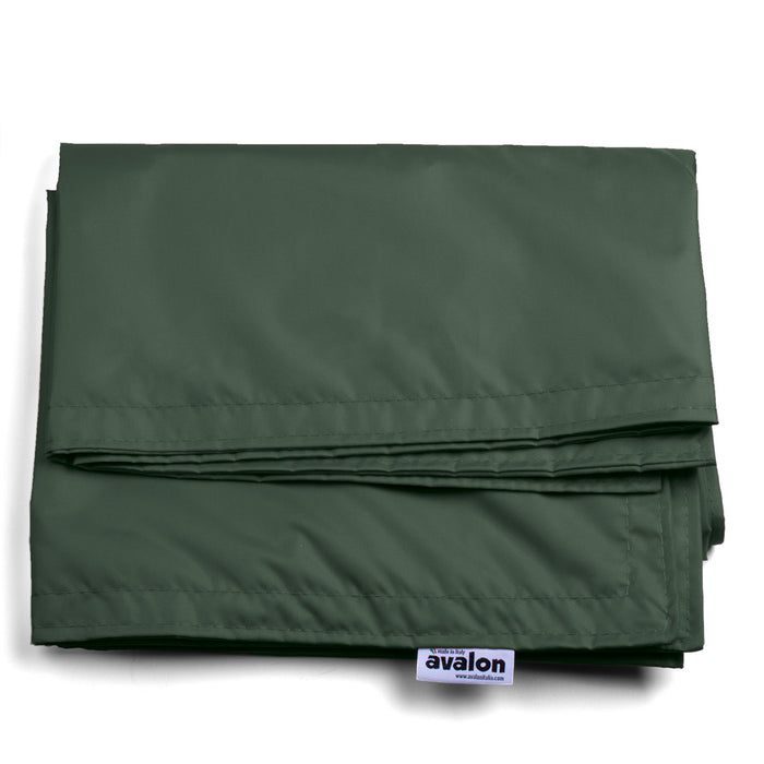 Pouf Cuscino Thin medio sacca vuota in tessuto antistrappo impermeabile Jive per interno dim.135x90 cm