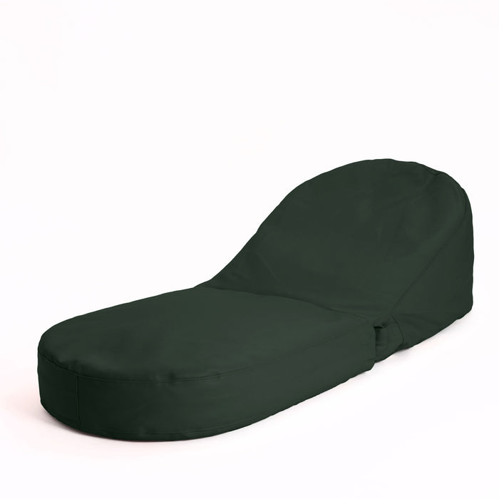 Avalon Pouf Poltrona/Letto Double Jazz in Ecopelle Imbottito Made in Italy dim:  95X75 cm