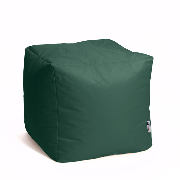 Avalon Pouf Poltrona Cubo Jive Made in Italy di dimensioni 50x50x H 45cm