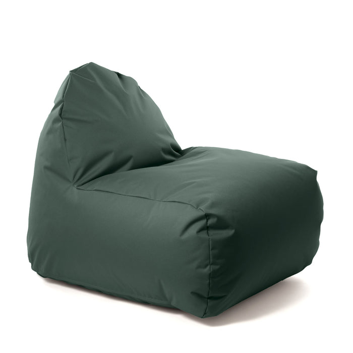 Pouf poltrona Arko Avalon in tessuto poliestere Jive Per Interno, Sfoderabile con Sacca Interna,  Dim. 80x100 cm