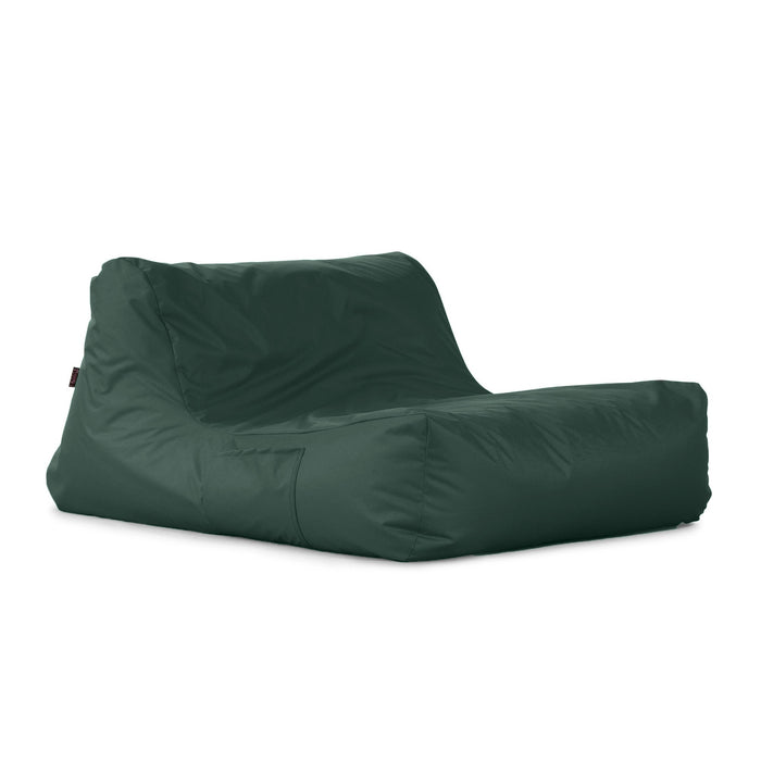 Pouf Poltrona Doppia Gaia in tessuto Jive per interno dim 100x120 cm