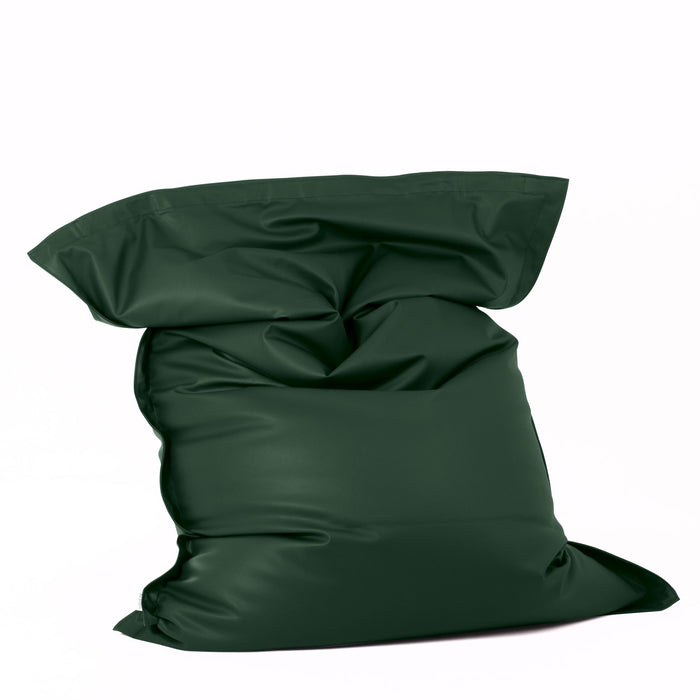 Pouf poltrona Cuscino Thin gigante Imbottito finta pelle antimacchia Jazz per interno dim.140x200 cm