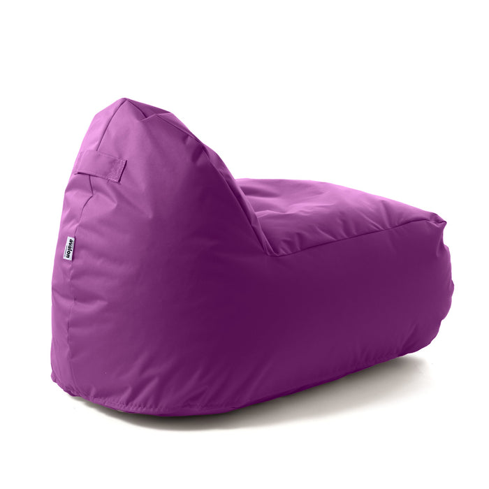 Pouf poltrona Arko Avalon in tessuto poliestere Jive Per Interno, Sfoderabile con Sacca Interna,  Dim. 80x100 cm