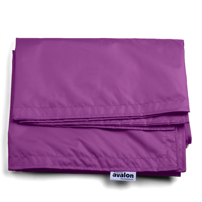Pouf Cuscino Thin medio sacca vuota in tessuto antistrappo impermeabile Jive per interno dim.135x90 cm