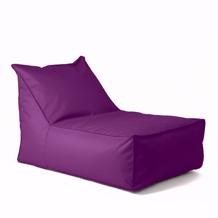 Pouf Poltrona Badd Jive per interno Sfoderabile con Sacca interna, Imbottita, Antistrappo, Impermeabile, Made in Italy Dim. 70x105 cm