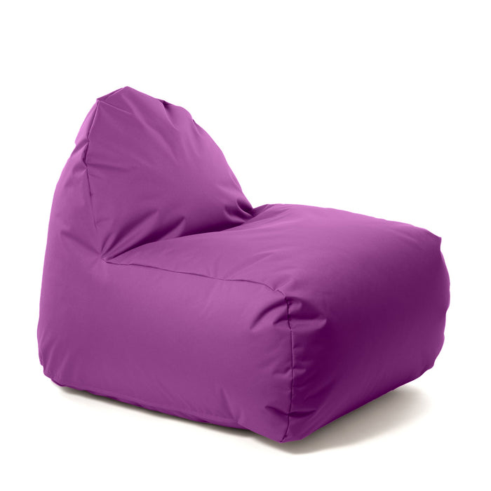 Pouf poltrona Arko Avalon in tessuto poliestere Jive Per Interno, Sfoderabile con Sacca Interna,  Dim. 80x100 cm