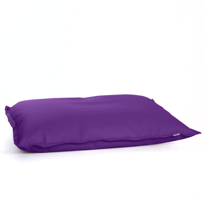 Pouf poltrona Cuscino Thin gigante Imbottito finta pelle antimacchia Mamba per esterno dim.140x200 cm