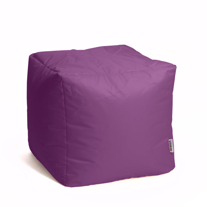 Avalon Pouf Poltrona Cubo Jive Made in Italy di dimensioni 50x50x H 45cm