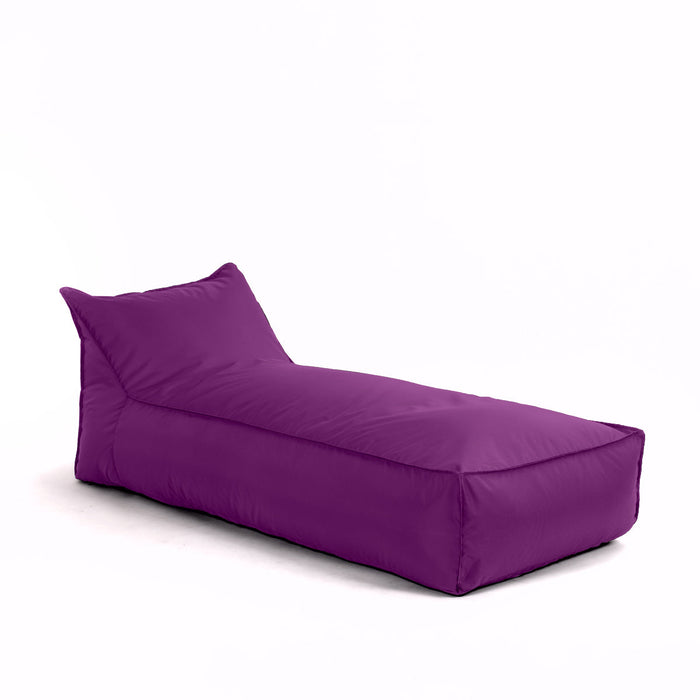 Pouf Lettino Badd L Jive per Interno Sfoderabile con Sacca interna, Imbottito, Antistrappo, Impermeabile, Dim 70x160 cm