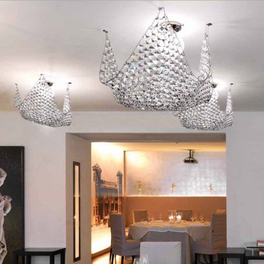 Pareo PL 111x111 - Plafoniera da soffitto - MARCHETTI ILLUMINAZIONE